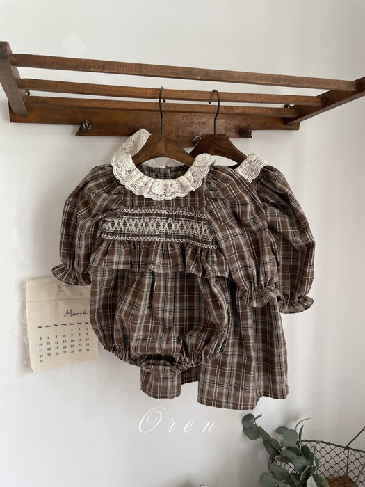 Chocolat Check Suit