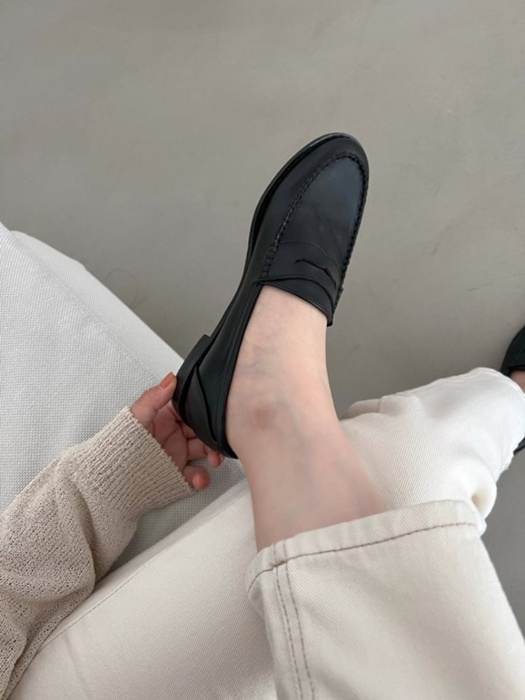 PU Low Heel Loafers