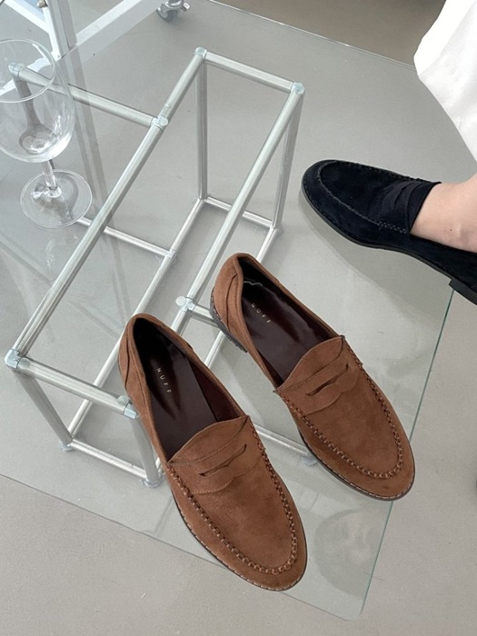PU Low Heel Loafers