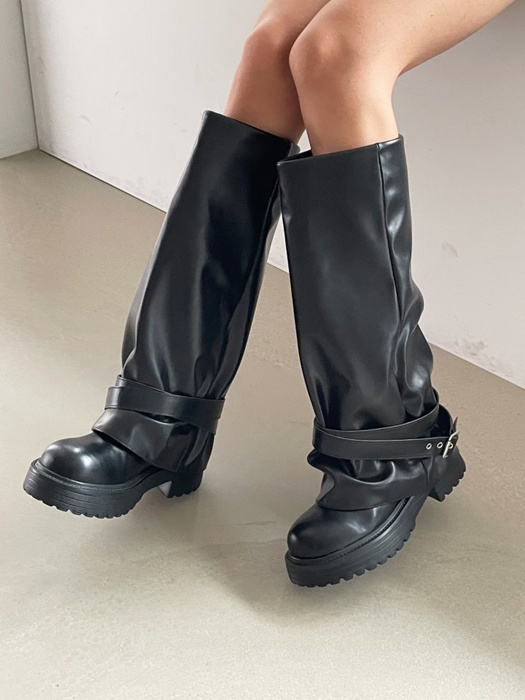 Mountain Buckle Walker Boots