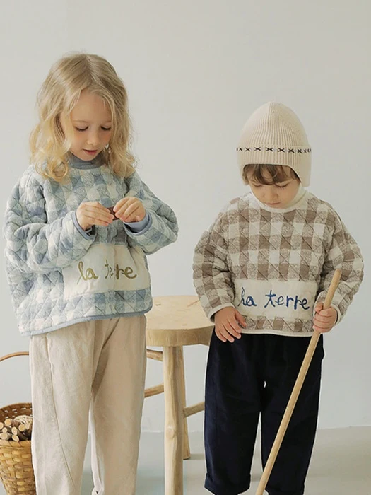 Quilted Sweatshirt