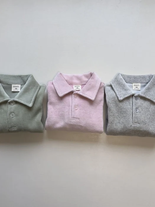 Velour Collar Sweatshirt Velour Collar Sweatshirt