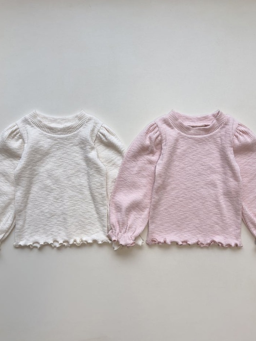 Balloon Ribbed Tee Balloon Ribbed Tee