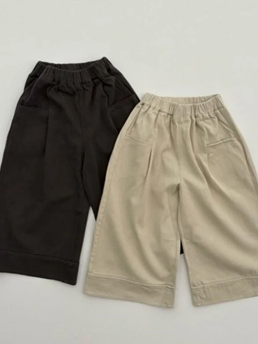 Rib Wide Pants Rib Wide Pants