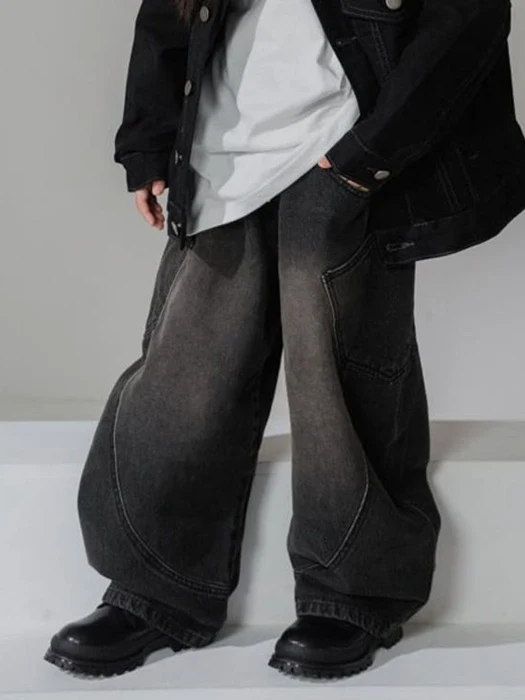 Curve Washed Pants Curve Washed Pants