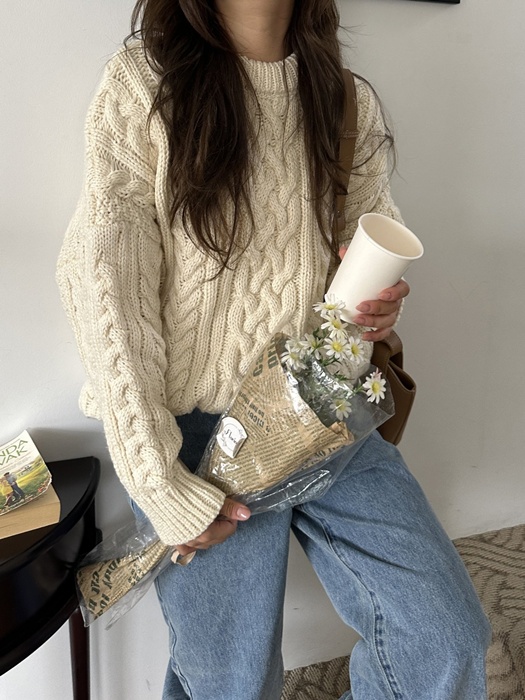 Rainy Twisted Knit Rainy Twisted Knit