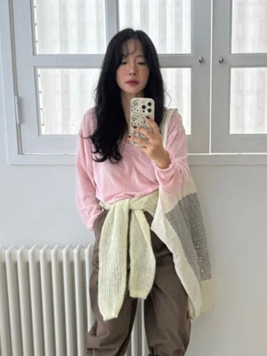 Wool Tencel Tee Wool Tencel Tee