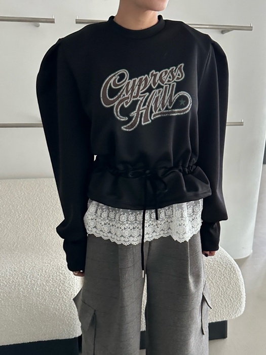 Shine Lace Sweatshirt Shine Lace Sweatshirt
