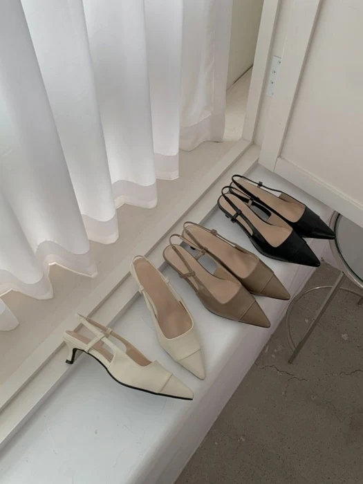 Stiletto Slingback Heels