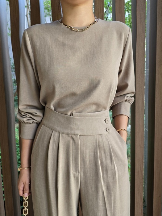 Mocha Long Sleeve Blouse Mocha Long Sleeve Blouse