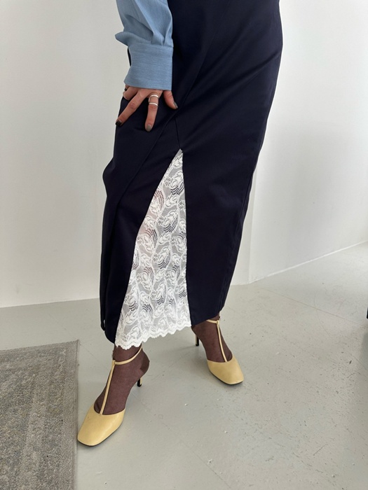 Lace Silky Skirt Lace Silky Skirt