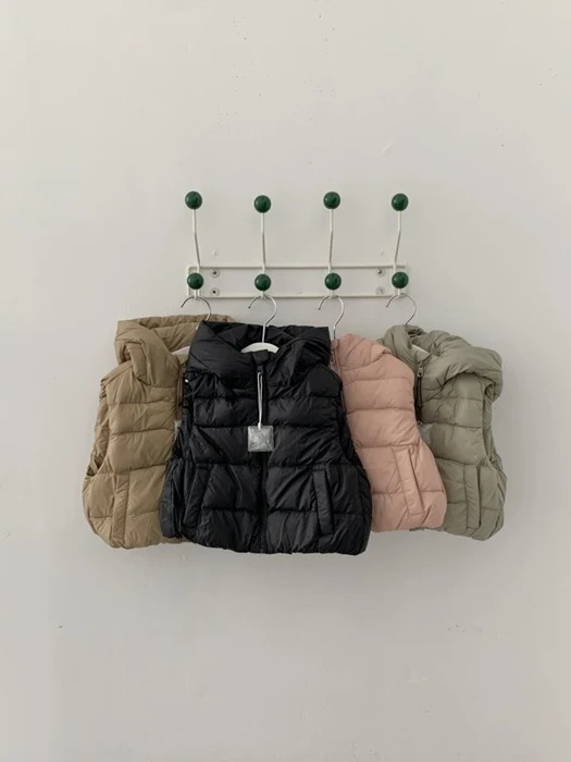 Soft Mood Hooded Padded Vest Soft Mood Hooded Padded Vest