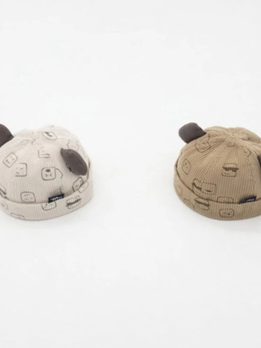 Corduroy Cube Hat