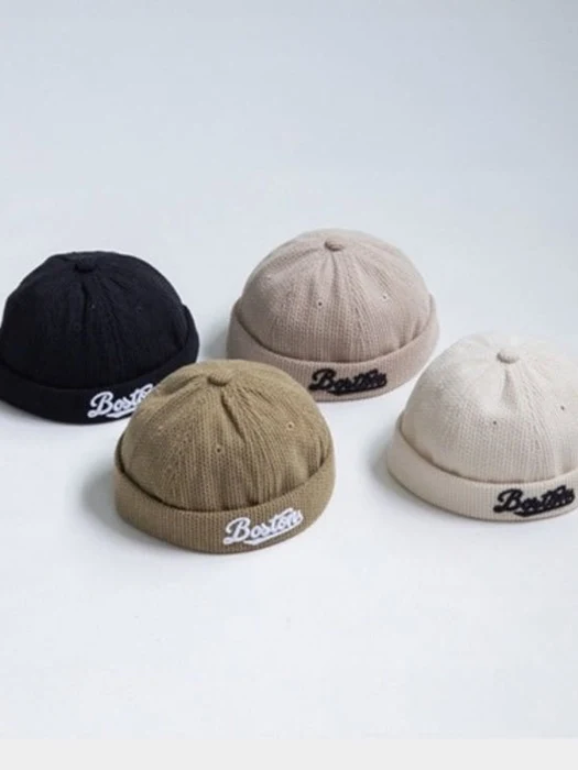 Corduroy Boston Hat