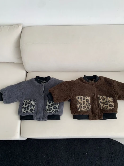 Reversible Leopard Fleece Jacket