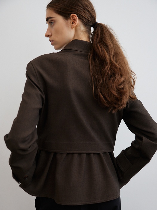 Crop Flare Jacket Crop Flare Jacket
