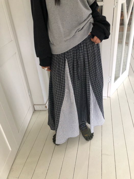 Mixed Long Skirt Mixed Long Skirt