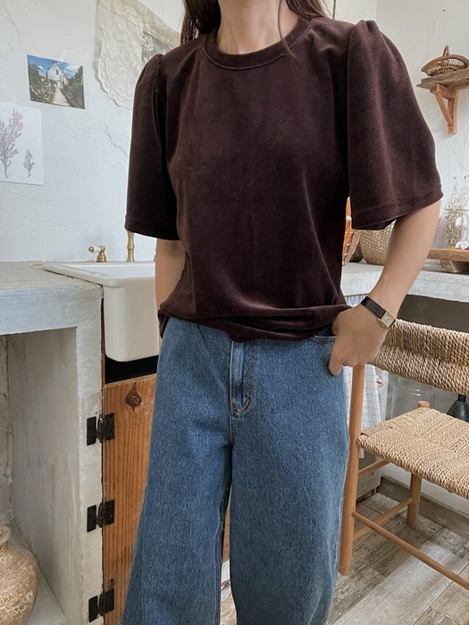 Velour Tee