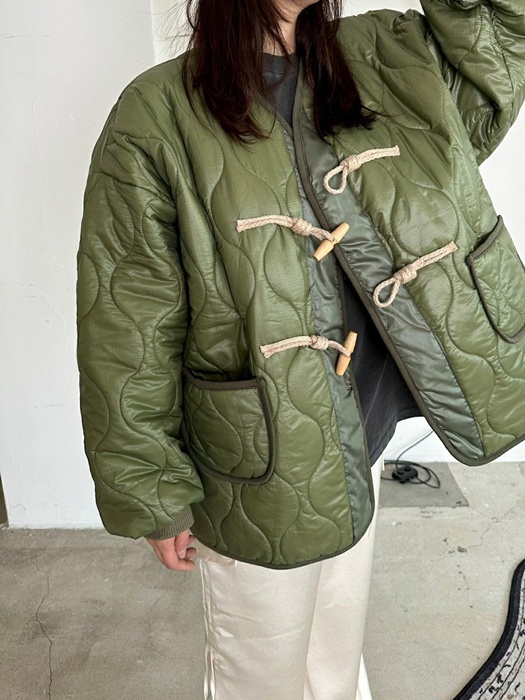 Toggle Quilted Jacket