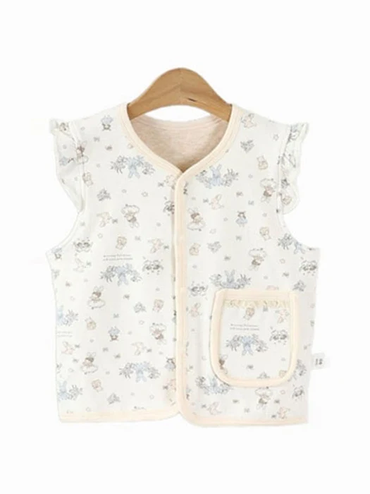 Frill Cotton Vest Frill Cotton Vest