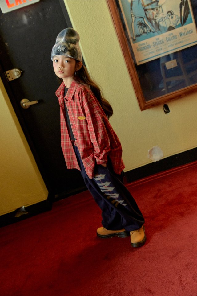 A-Market - Korean Children Fashion - #Kfashion4kids - Checked Shirt 0 - 10