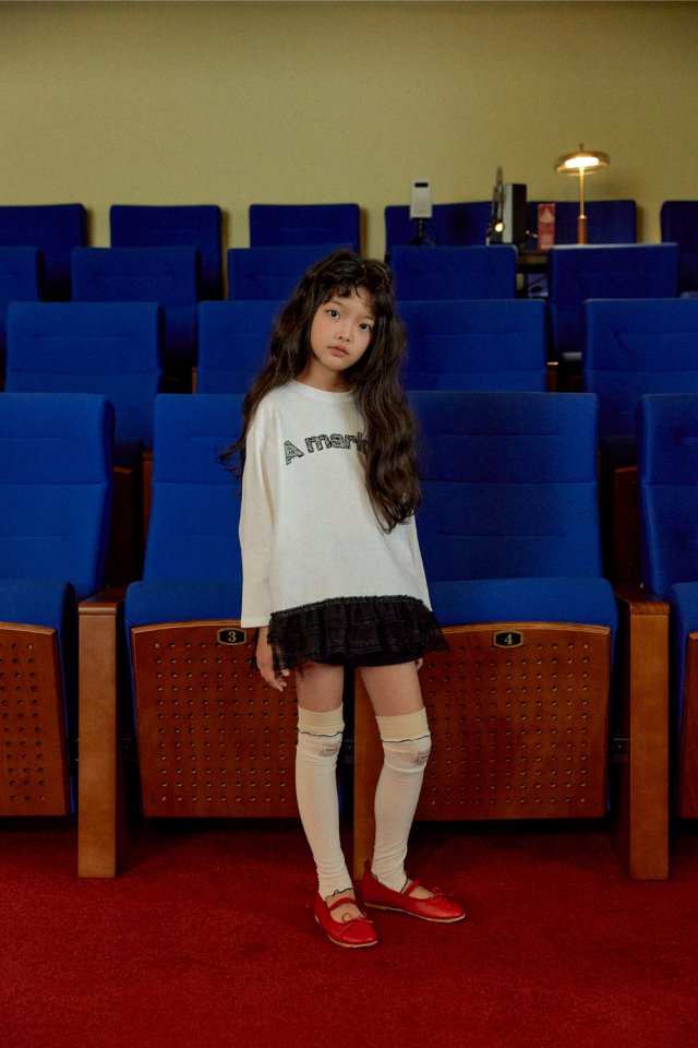 A-Market - Korean Children Fashion - #childofig - Frill Lace Tee - 12