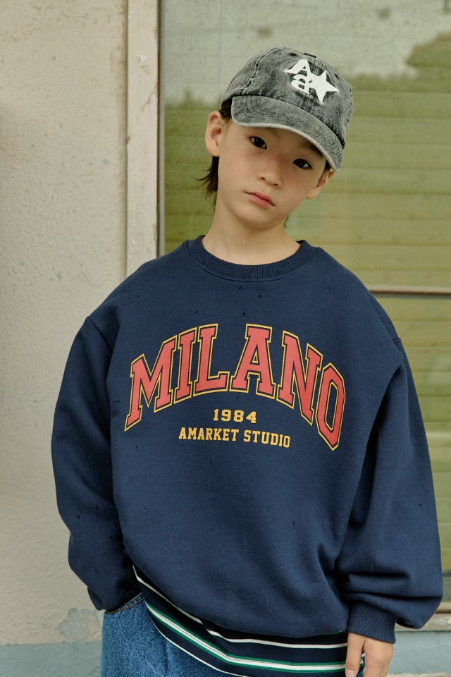 A-Market - Korean Children Fashion - #childrensboutique - Milano Sweatshirt - 9