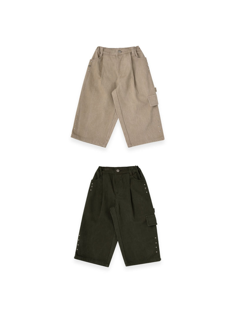A-Market - Korean Children Fashion - #childrensboutique - Chino Cargo Pants