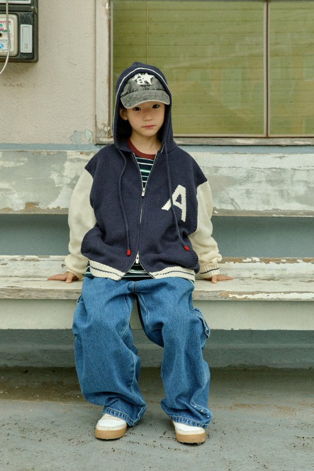 A-Market - Korean Children Fashion - #childrensboutique - Hooded Knit Cardigan - 12