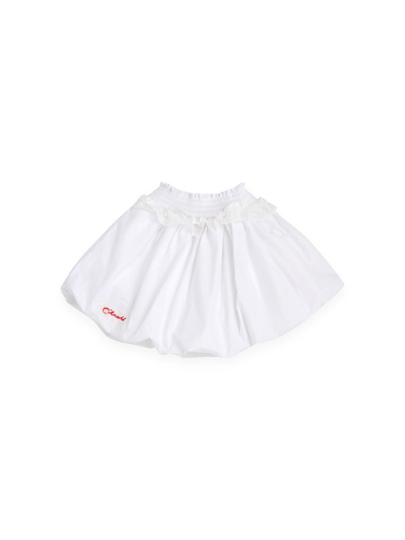 A-Market - Korean Children Fashion - #designkidswear - Lace Balloon Smoke Skirt (Kids)