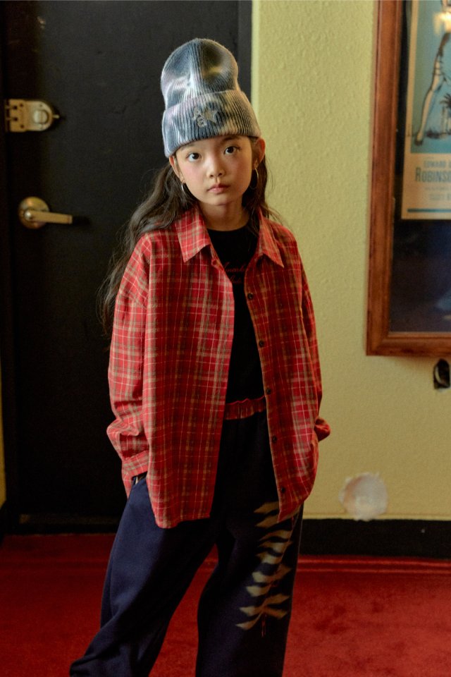 A-Market - Korean Children Fashion - #discoveringself - Checked Shirt 0 - 5