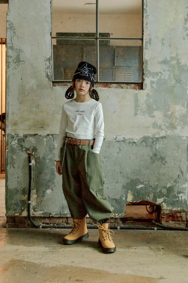 A-Market - Korean Children Fashion - #discoveringself - Chino Cargo Pants - 3