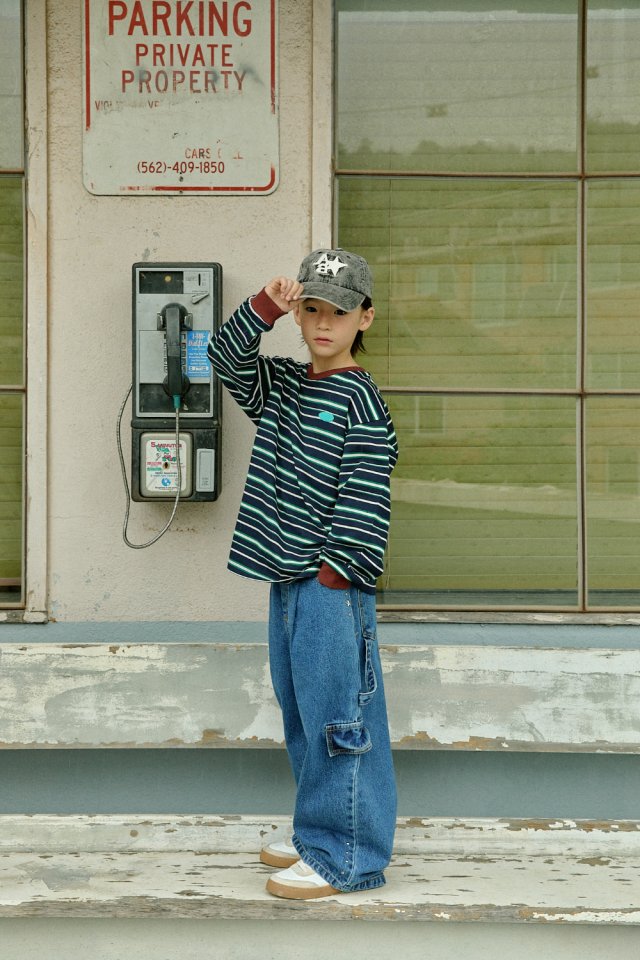 A-Market - Korean Children Fashion - #discoveringself - Mid Cardigan Pants - 3