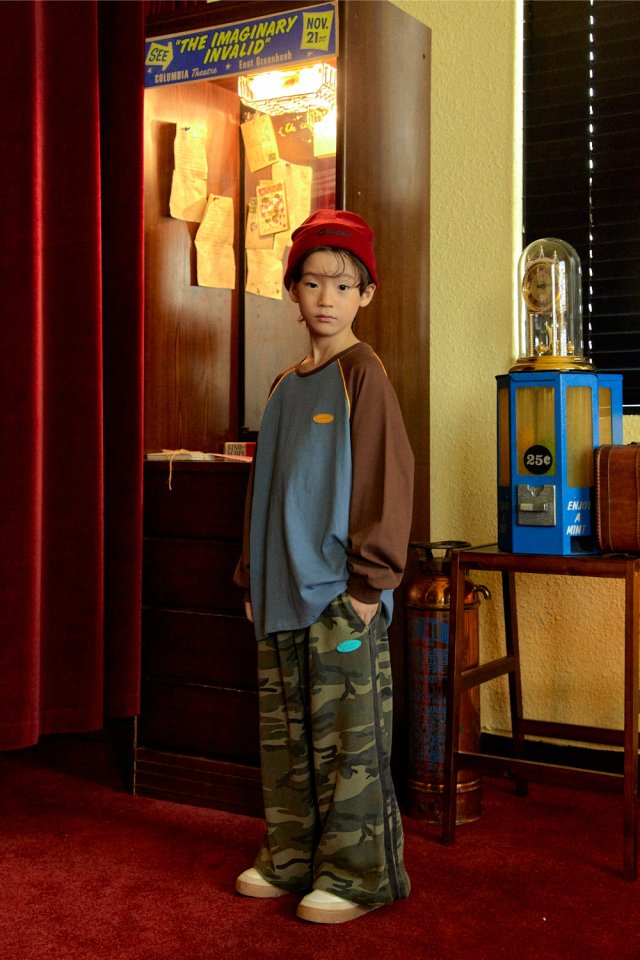 A-Market - Korean Children Fashion - #discoveringself - Track Camo Pants (Junior) - 3