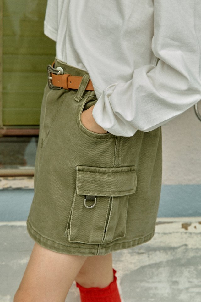 A-Market - Korean Children Fashion - #discoveringself - Cargo Skirt - 11