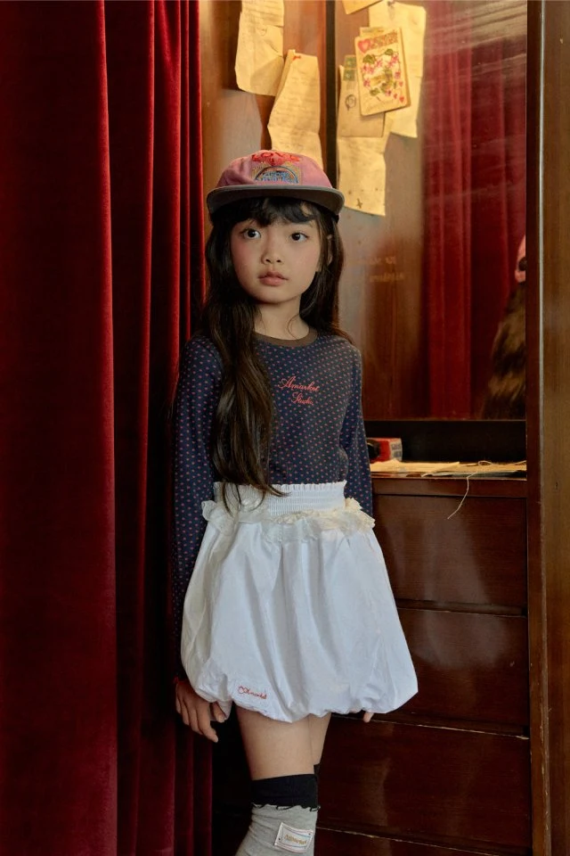 A-Market - Korean Children Fashion - #discoveringself - Heart Slim Tee - 2