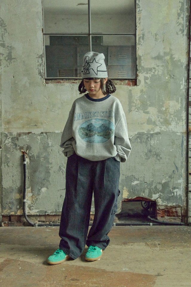 A-Market - Korean Children Fashion - #fashionkids - Mountain Sweatshirt (Junior) - 6