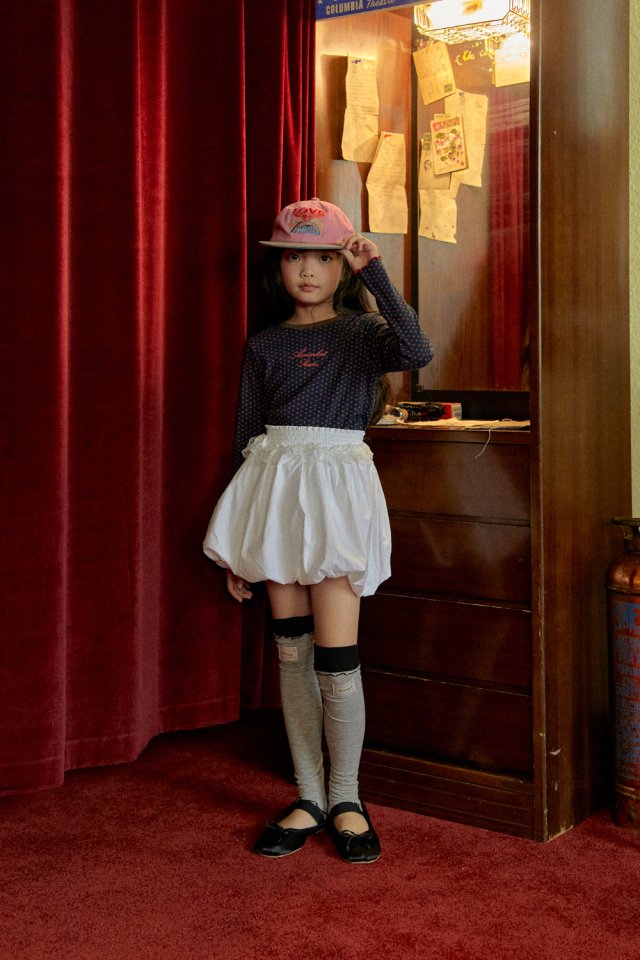 A-Market - Korean Children Fashion - #kidsshorts - Lace Balloon Smoke Skirt (Junior) - 3