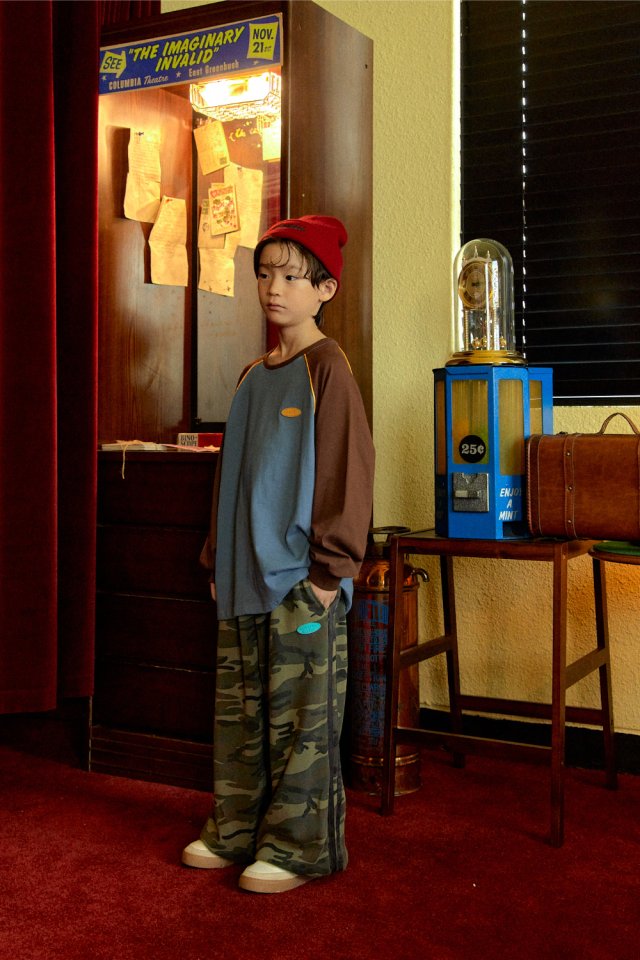 A-Market - Korean Children Fashion - #kidsshorts - Track Camo Pants (Junior) - 5