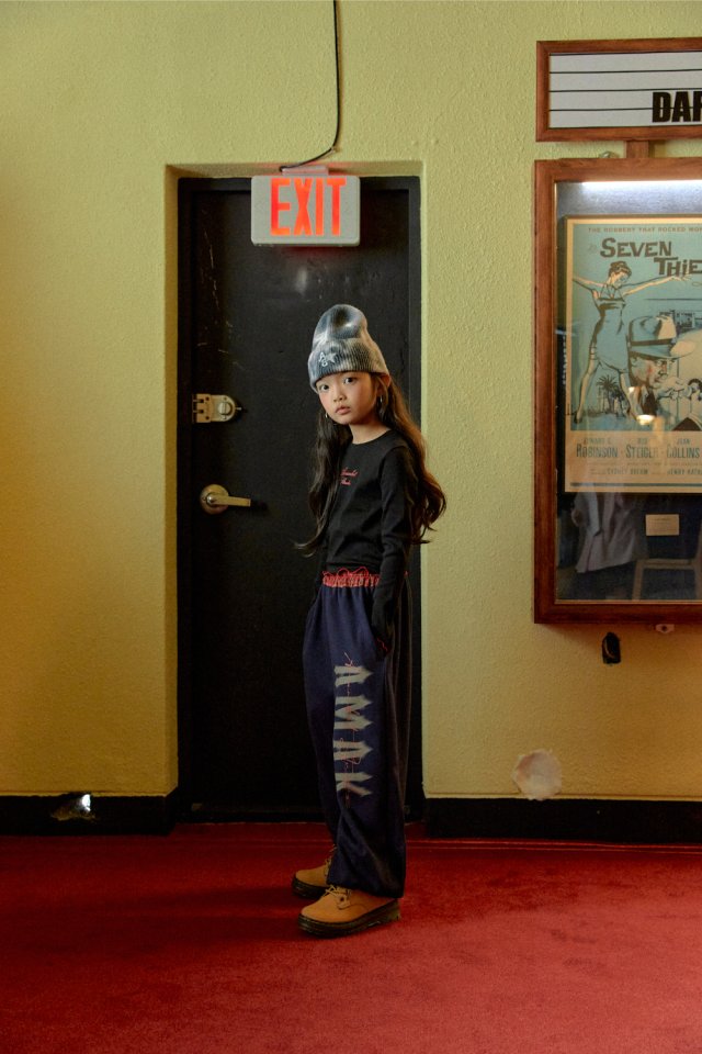A-Market - Korean Children Fashion - #kidsstore - Check Jogger Pants - 7