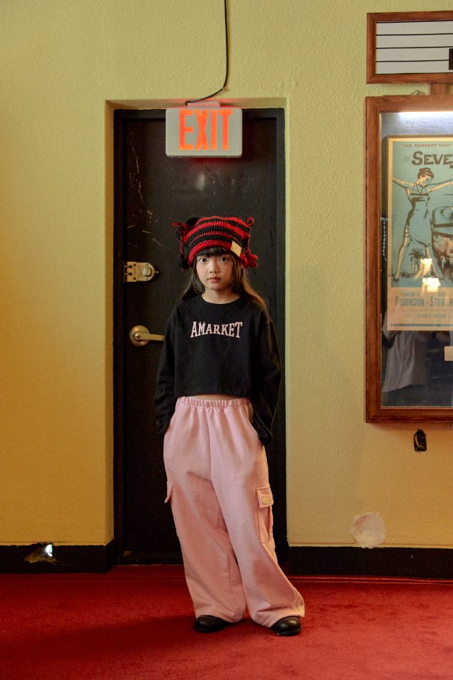 A-Market - Korean Children Fashion - #kidsstore - Cargo Track Pants - 5