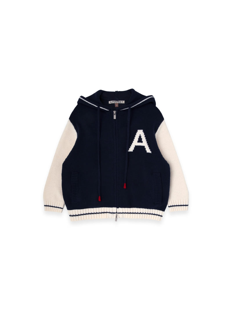 A-Market - Korean Children Fashion - #kidsstore - Hooded Knit Cardigan