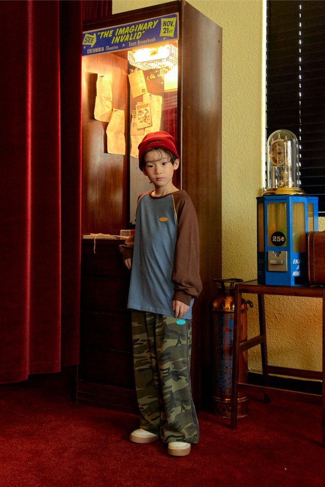 A-Market - Korean Children Fashion - #kidsstore - Track Camo Pants (Junior) - 6