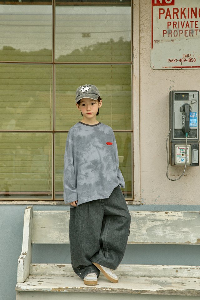 A-Market - Korean Children Fashion - #kidzfashiontrend - Black Denim Carfender Pants - 11
