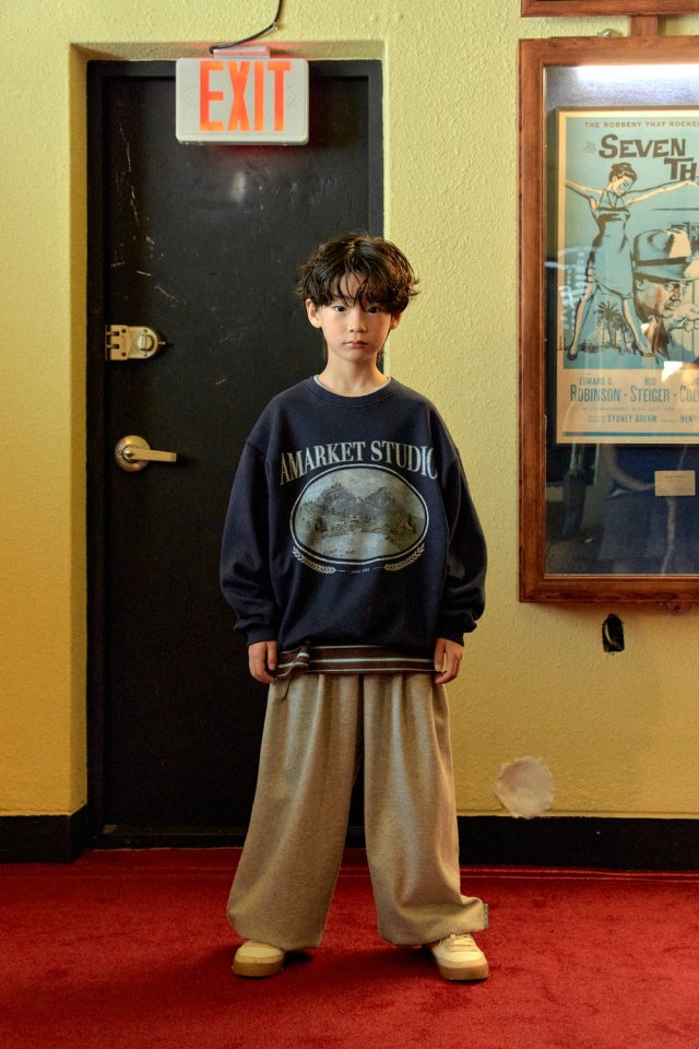A-Market - Korean Children Fashion - #kidzfashiontrend - Mountain Sweatshirt (Junior) - 9