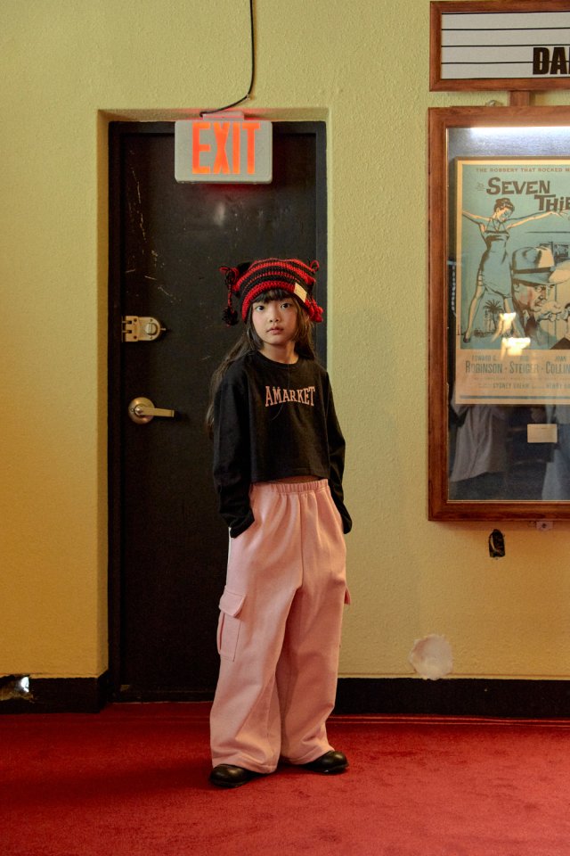 A-Market - Korean Children Fashion - #kidzfashiontrend - Cargo Track Pants - 6