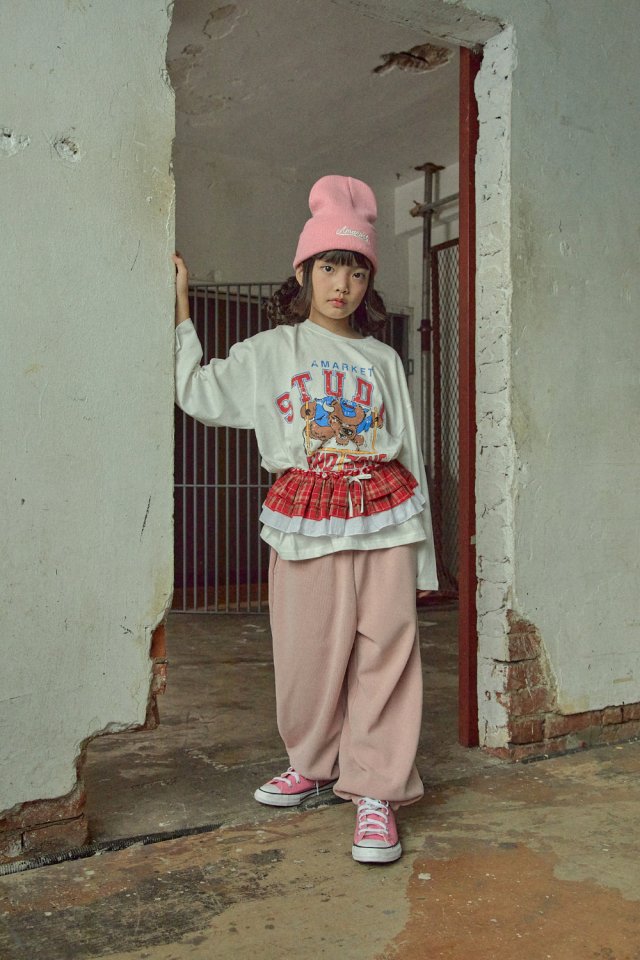 A-Market - Korean Children Fashion - #kidzfashiontrend - Tutu Check Skirt - 12