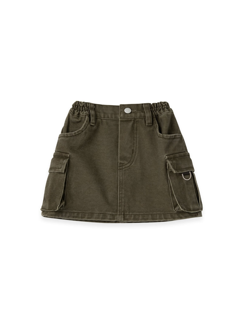 A-Market - Korean Children Fashion - #littlefashionista - Cargo Skirt