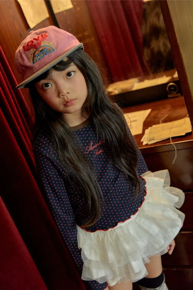 A-Market - Korean Children Fashion - #littlefashionista - Heart Slim Tee - 8