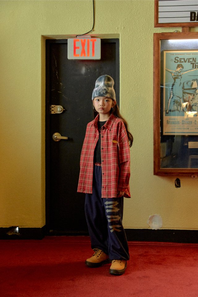 A-Market - Korean Children Fashion - #magicofchildhood - Check Jogger Pants - 11